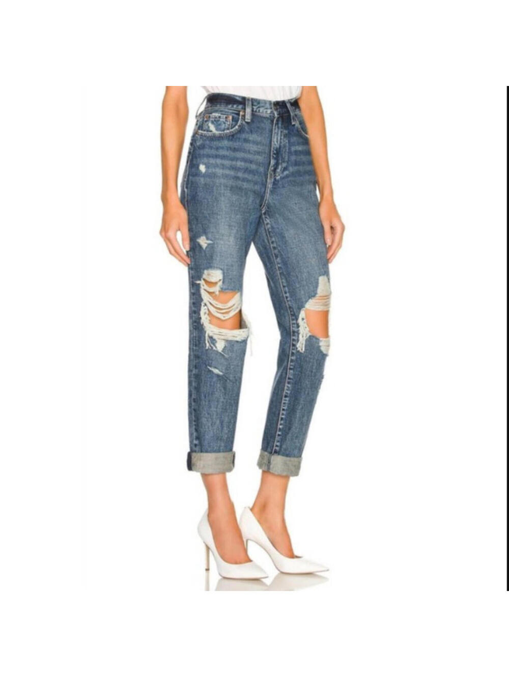 Pistola Presley High Rise Roller Jeans, SZ 24, $138 Retail, NWT, #124